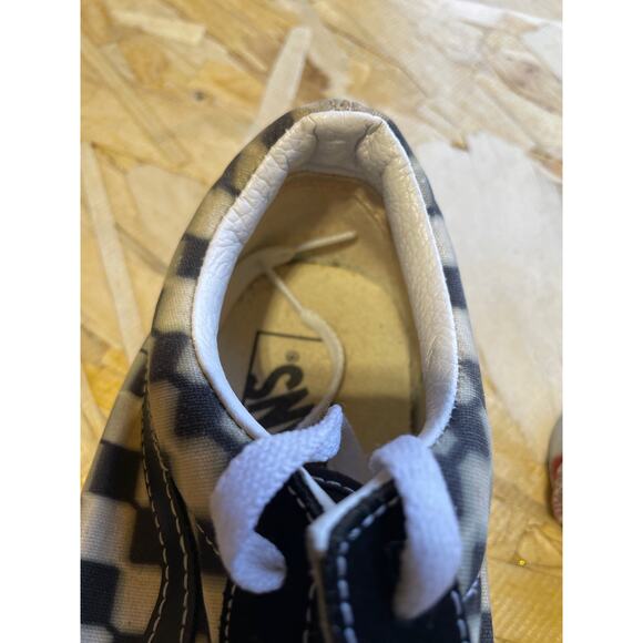 Vans Unisex Checkered Old School Black & White Shoes M=8 W=9.5 - Picture 7 of 12
